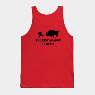 Tourist Season Is Open Tank Top